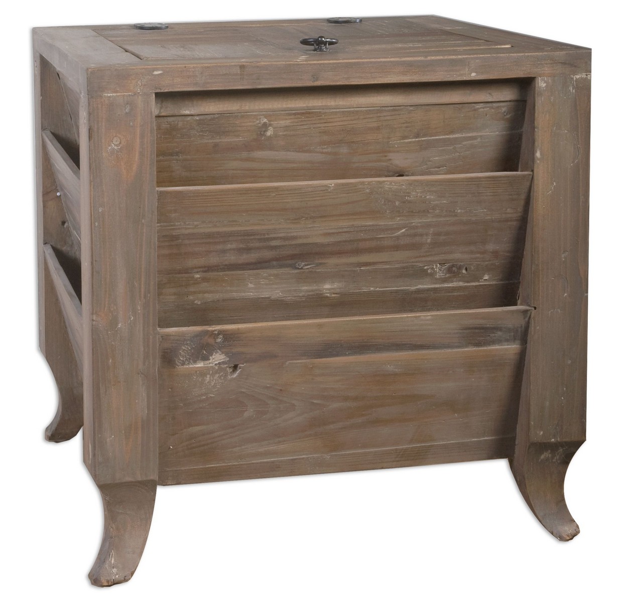 Uttermost Rimmon Wooden Side Table