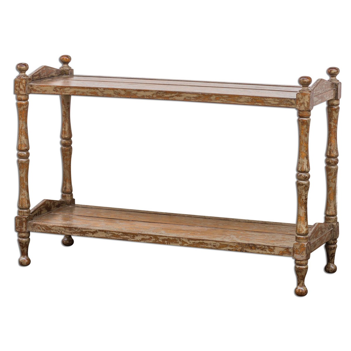 Uttermost Macaire Wooden Sofa Table