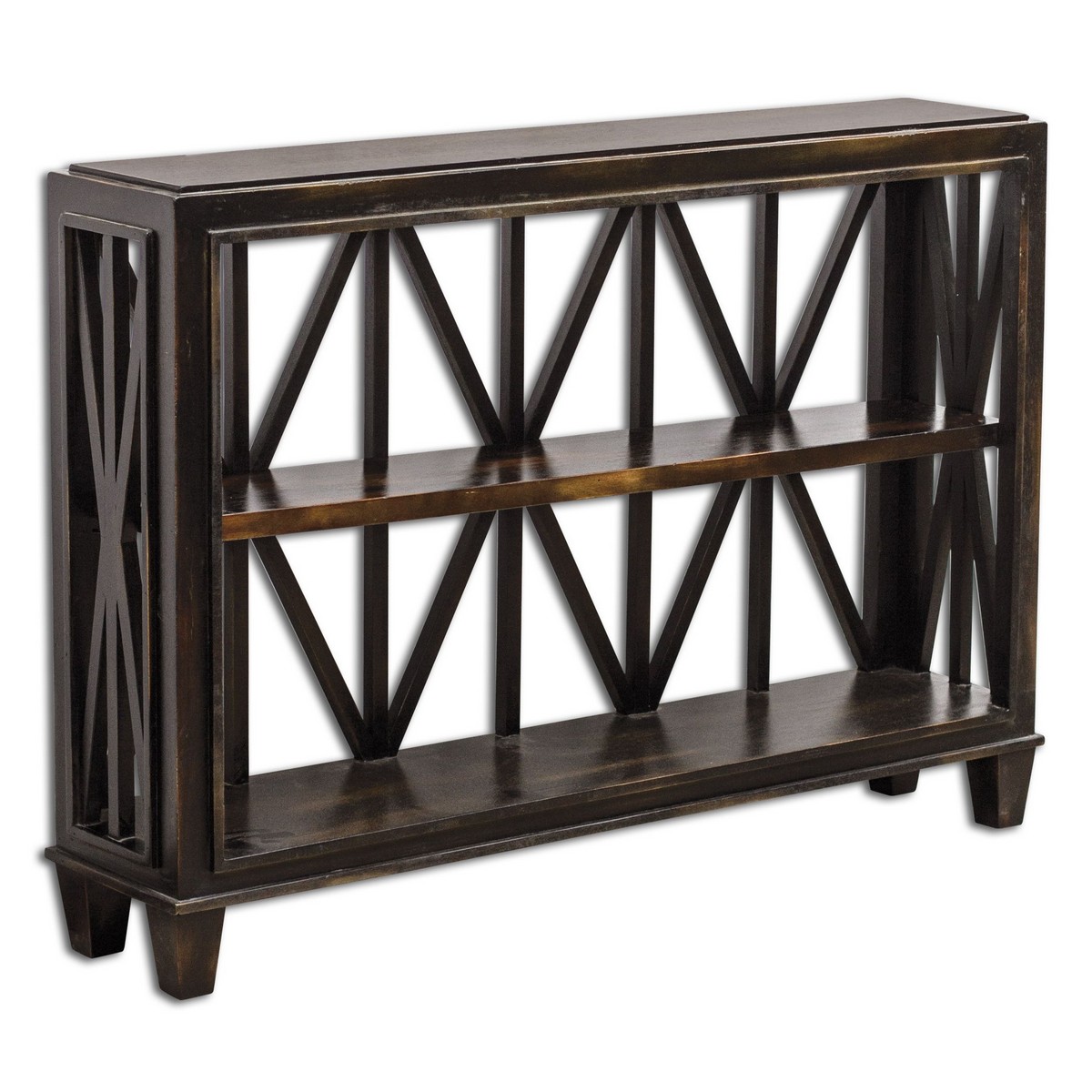 Uttermost Asadel Wood Console Table