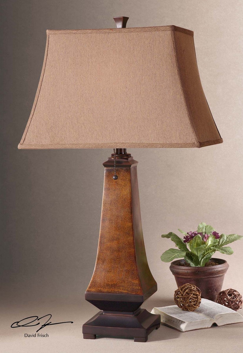 Uttermost Caldaro Rustic Table Lamp