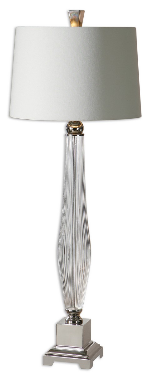 Uttermost Bernalda Fluted Glass Lamp