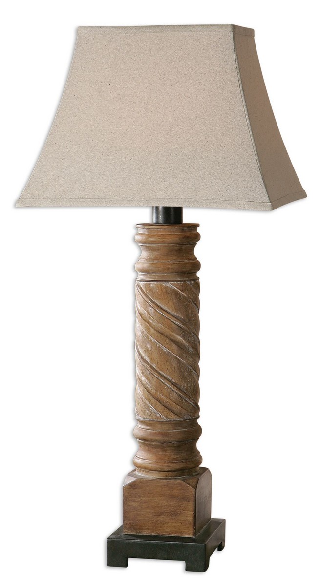 Uttermost Villaurbana Light Wood Lamp
