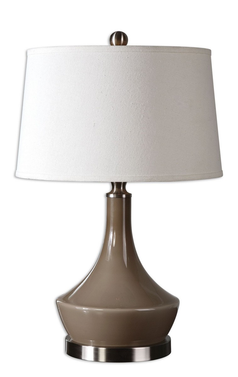 Uttermost Kerman Warm Gray Lamp