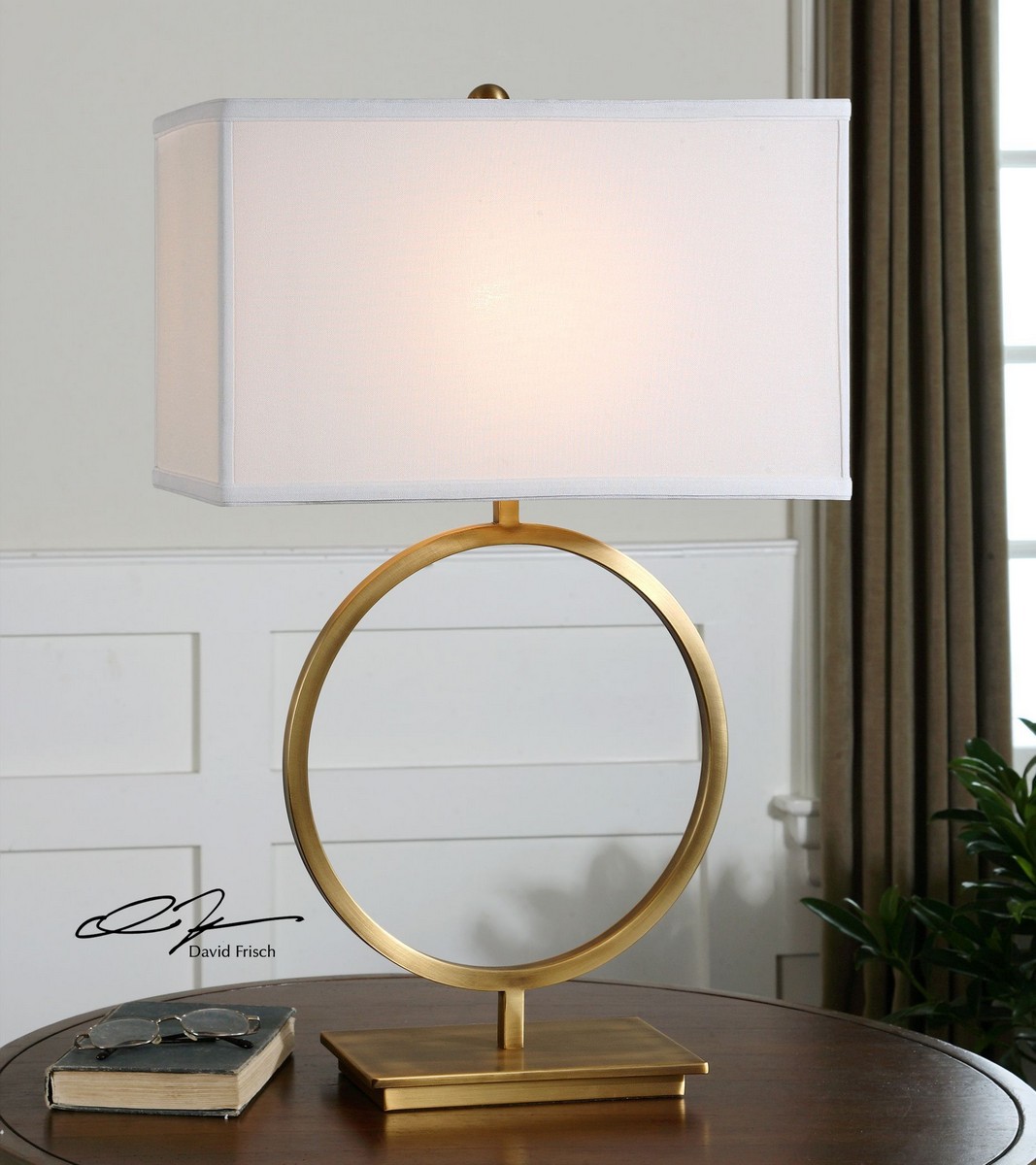 Uttermost Duara Circle Table Lamp