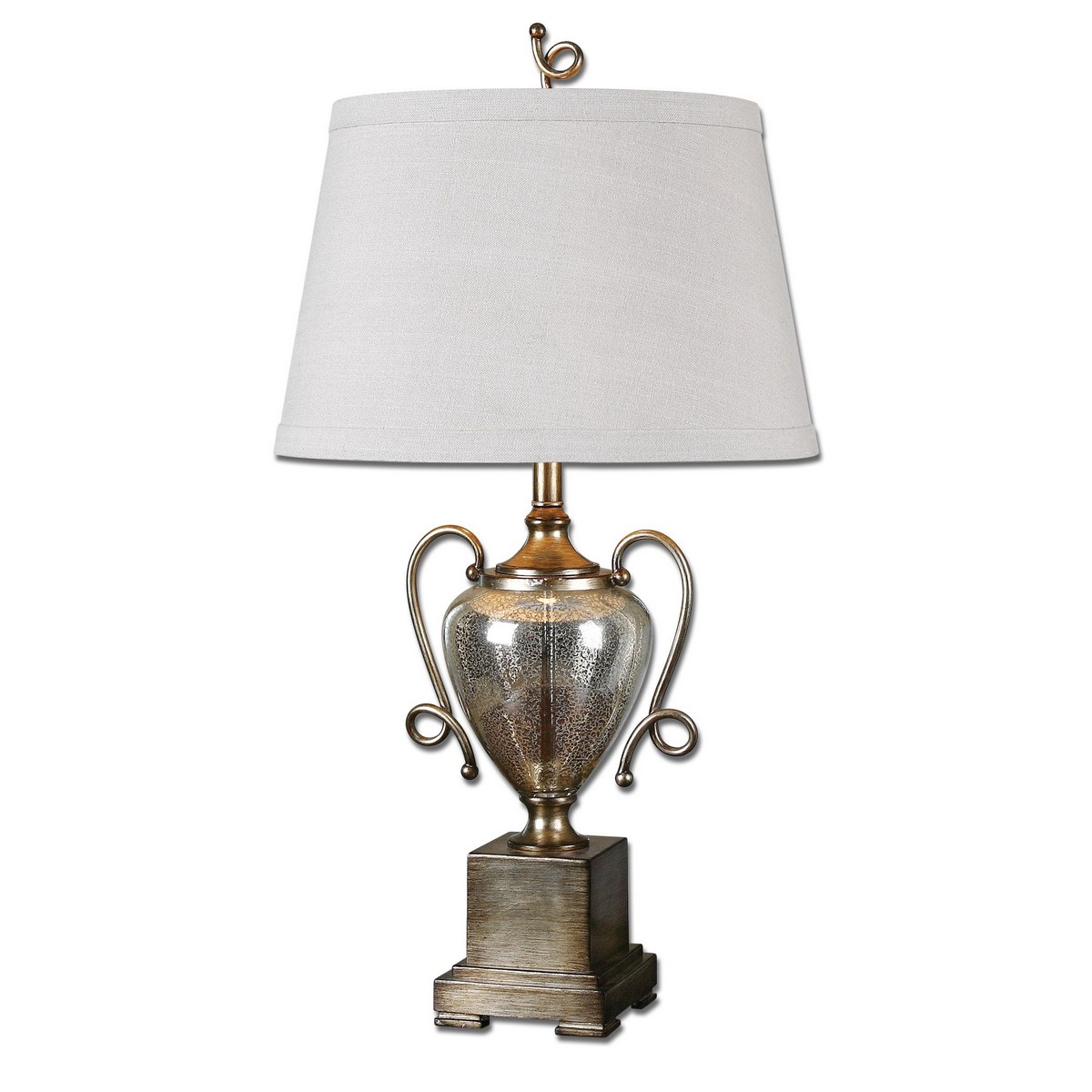 Uttermost Avitus Mercury Glass Table Lamp