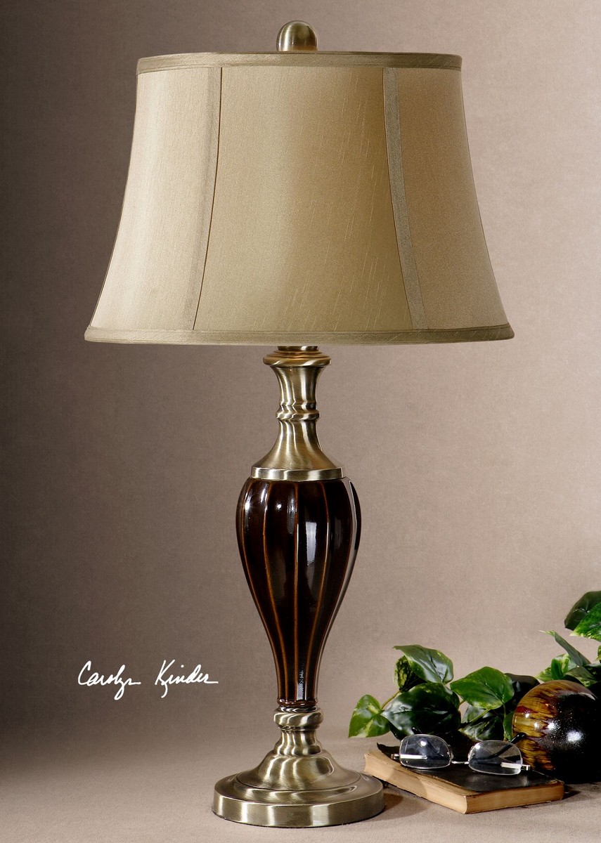 Uttermost Varallo Brown Lamp
