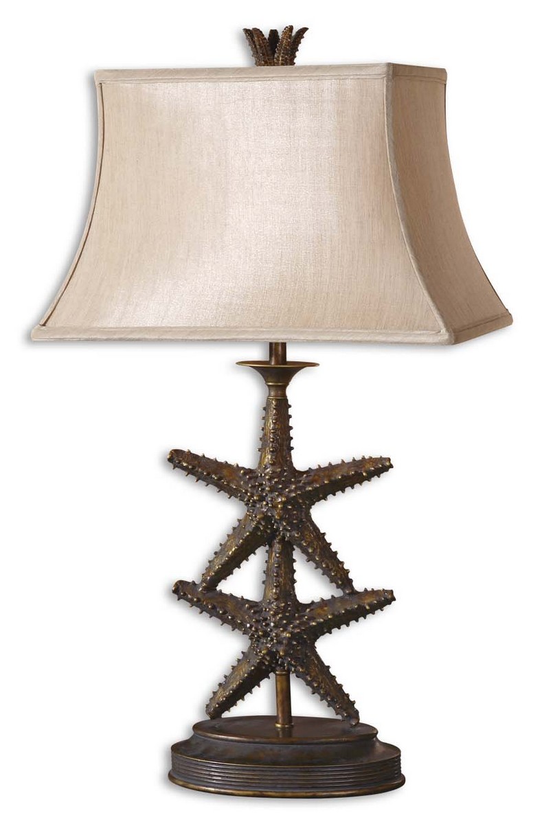 Uttermost Starfish Gold Table Lamp