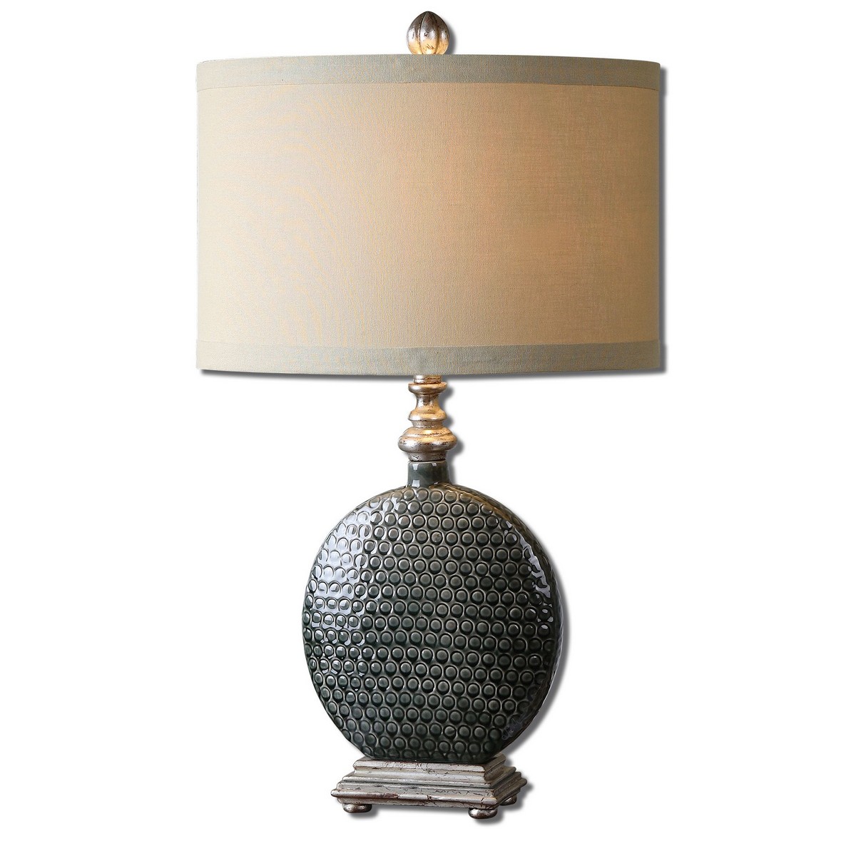 Uttermost Salinger Gray Ceramic Table Lamp