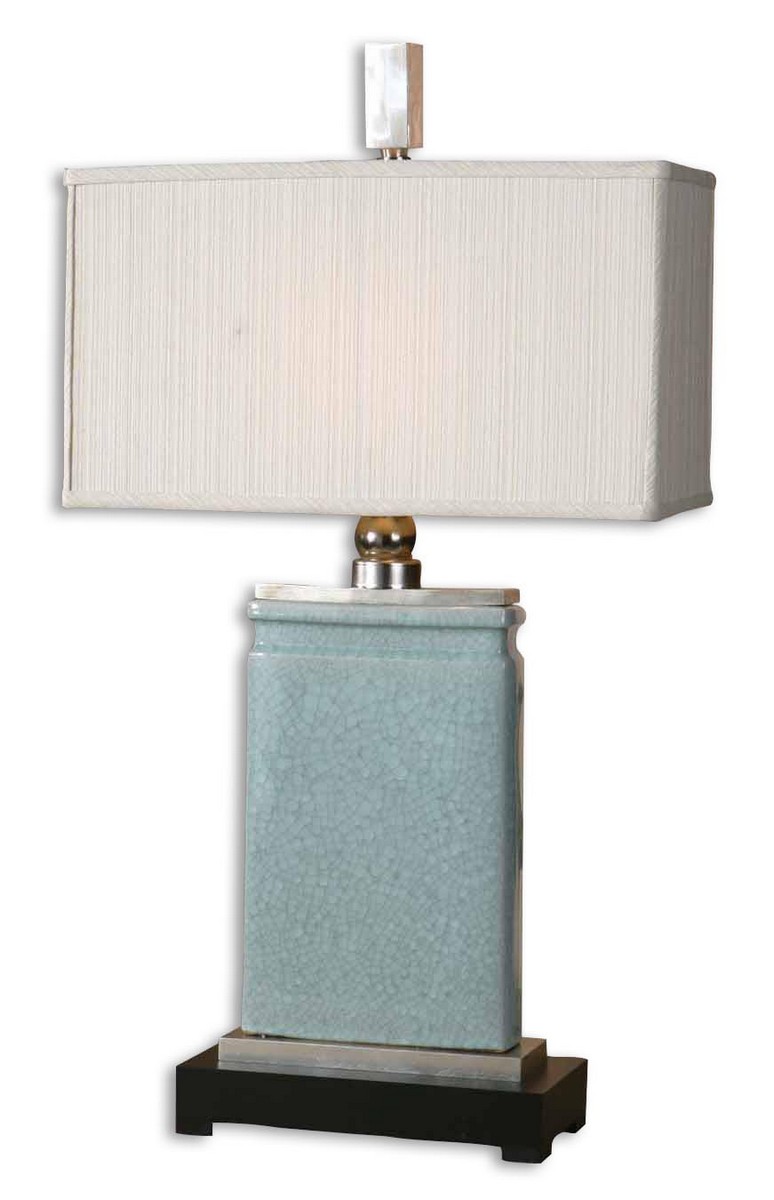 Uttermost Azure Light Blue Table Lamp