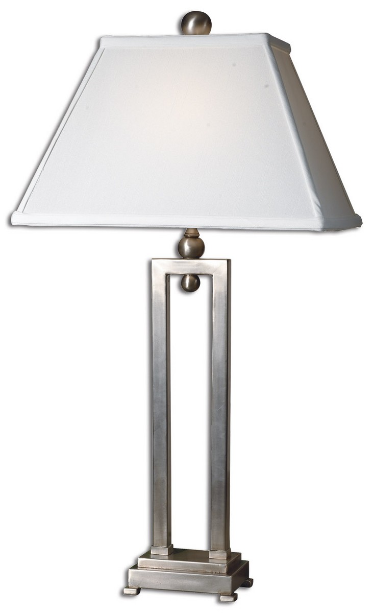 Uttermost Conrad Silver Table Lamp