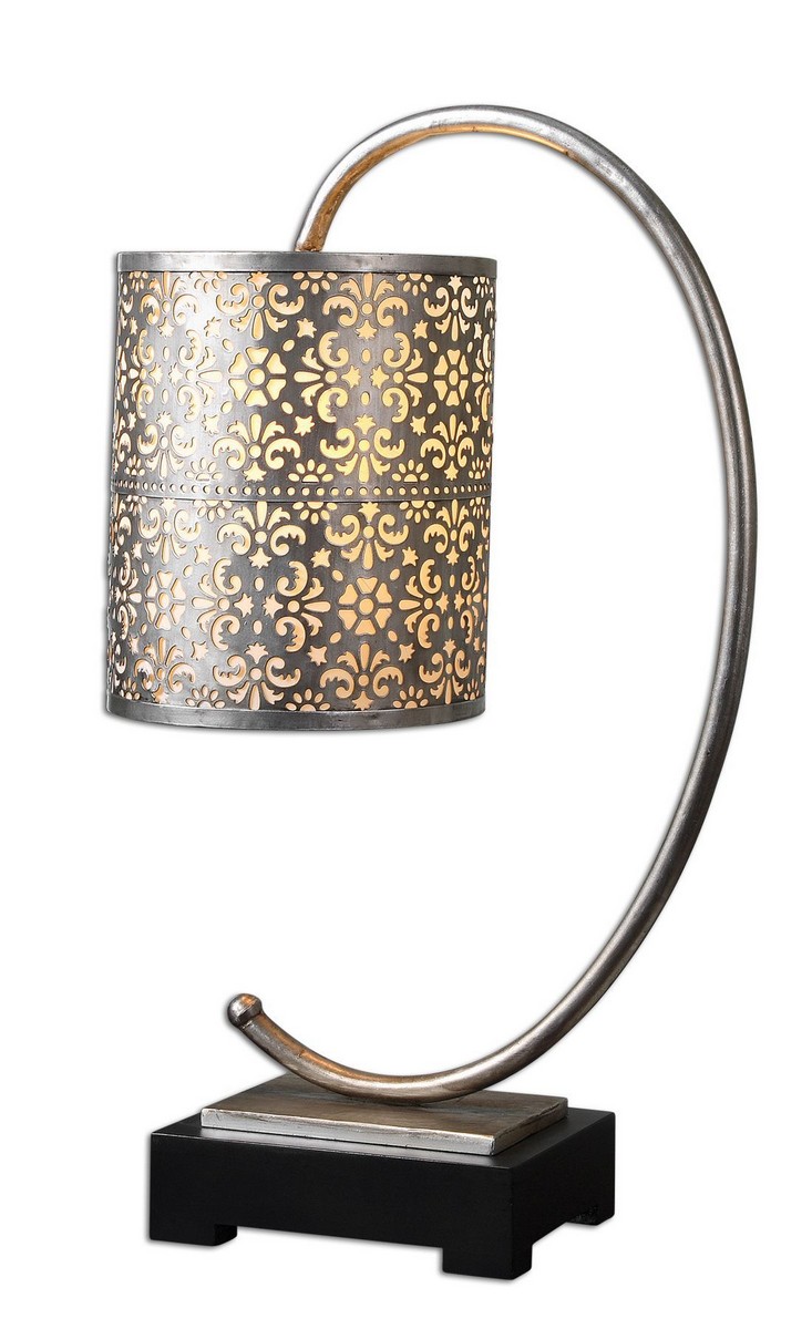 Uttermost Faleria Silver Buffet Lamp