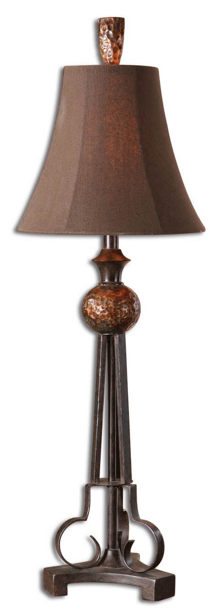 Uttermost Amarion Distressed Bronze Buffet Lamp