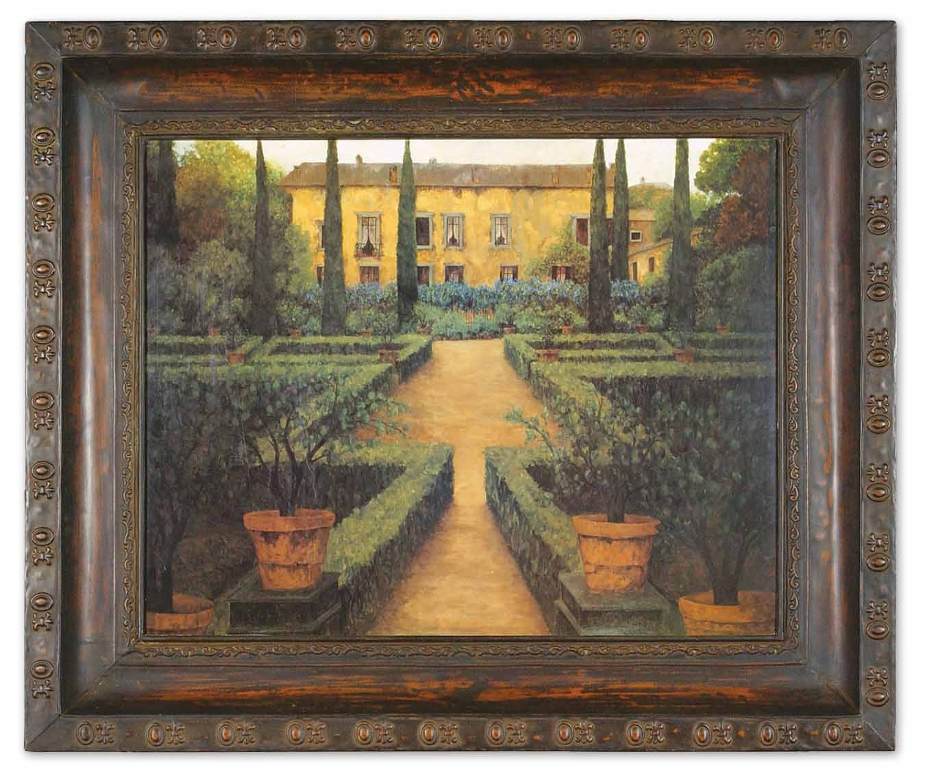 Uttermost Garden Manor Framed Art