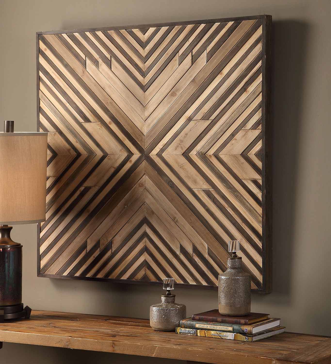 Uttermost Floyd Wooden Wall Art