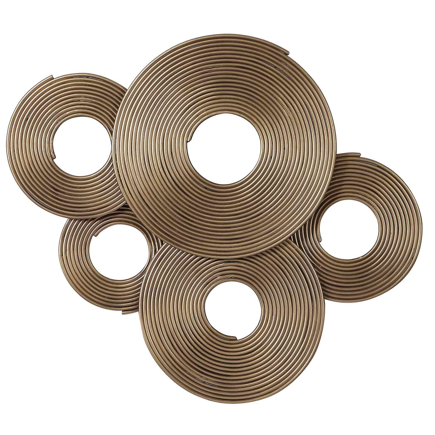 Uttermost Ahmet Rings Wall Decor - Gold