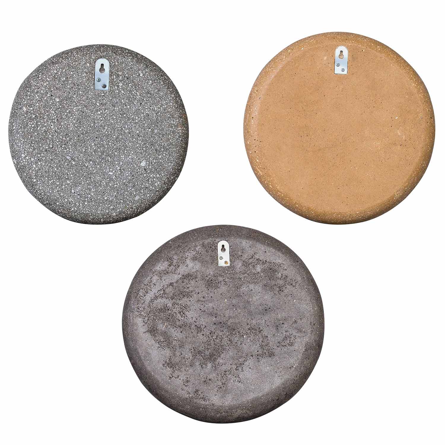 Uttermost Gaia Stone Plate Wall Decor - Set of 3