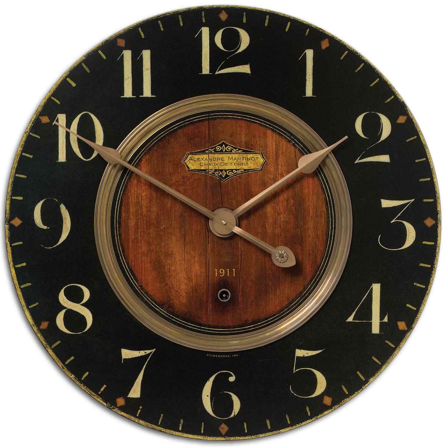 Uttermost Alexandre Martinot 30 Inch Clock