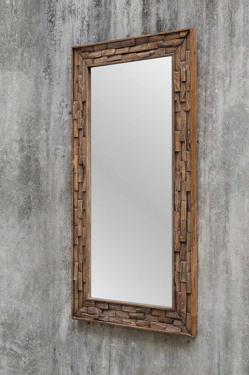 Uttermost Damon Wood Mirror - Mosaic