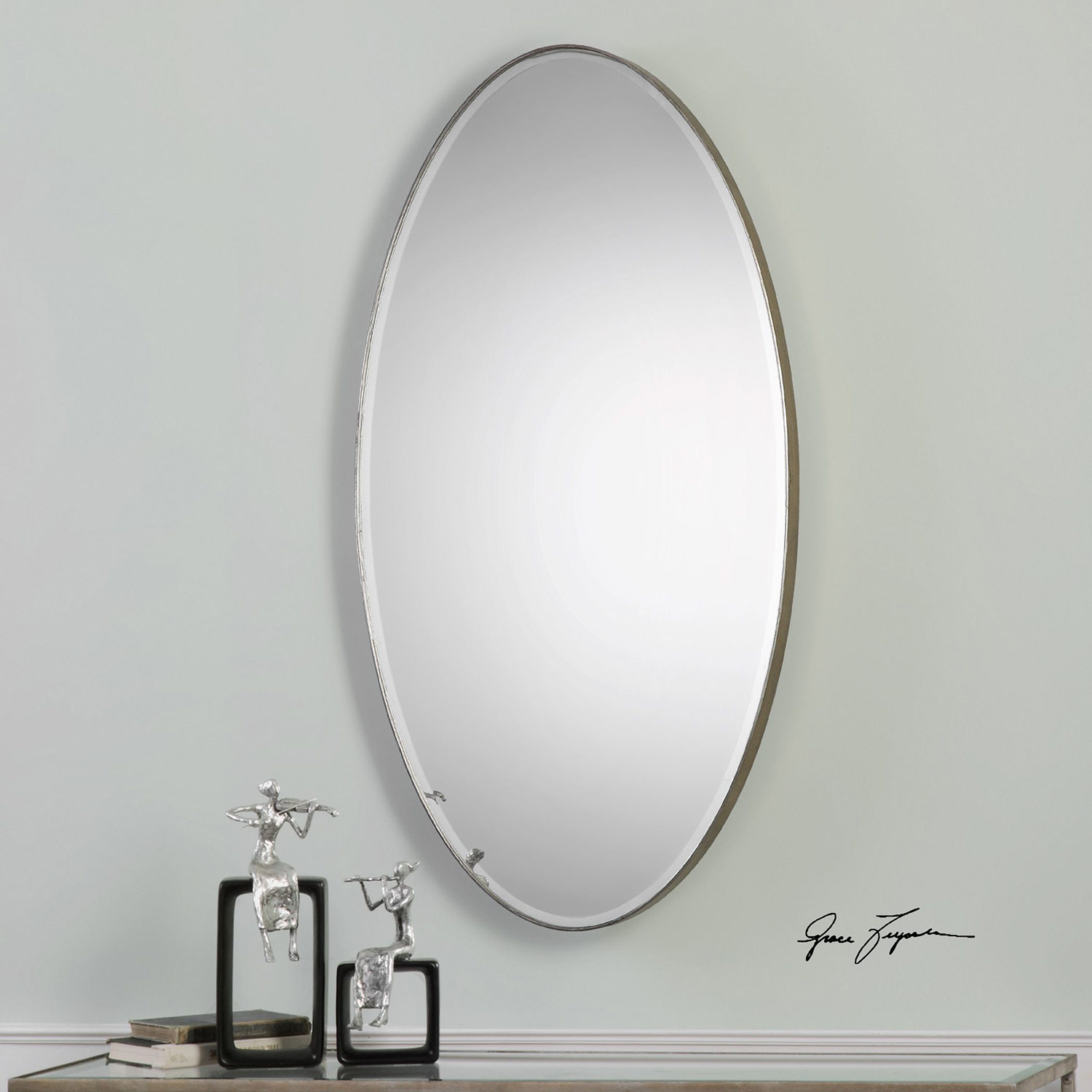 Uttermost Petra Oval Mirror