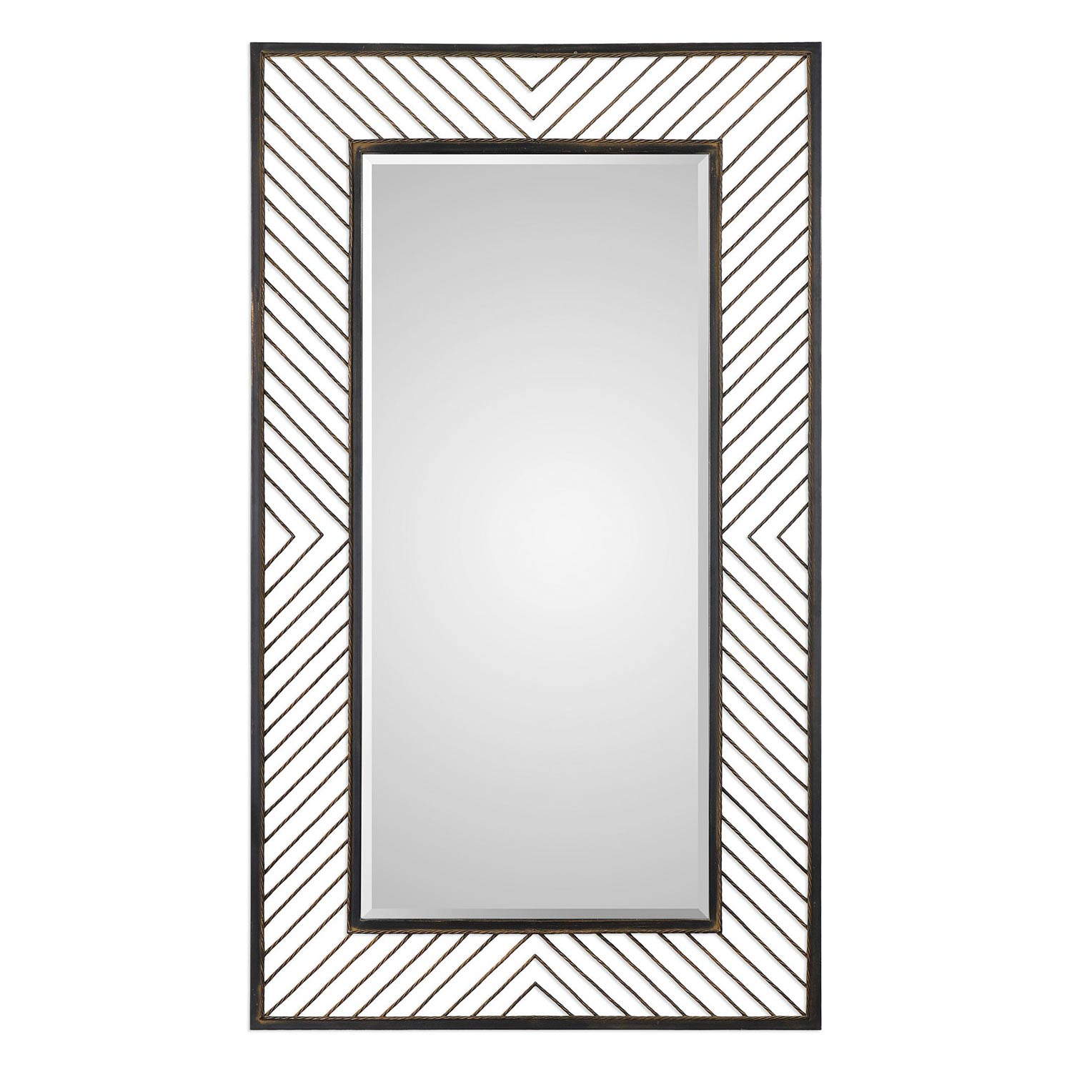 Uttermost Karel Chevron Mirror