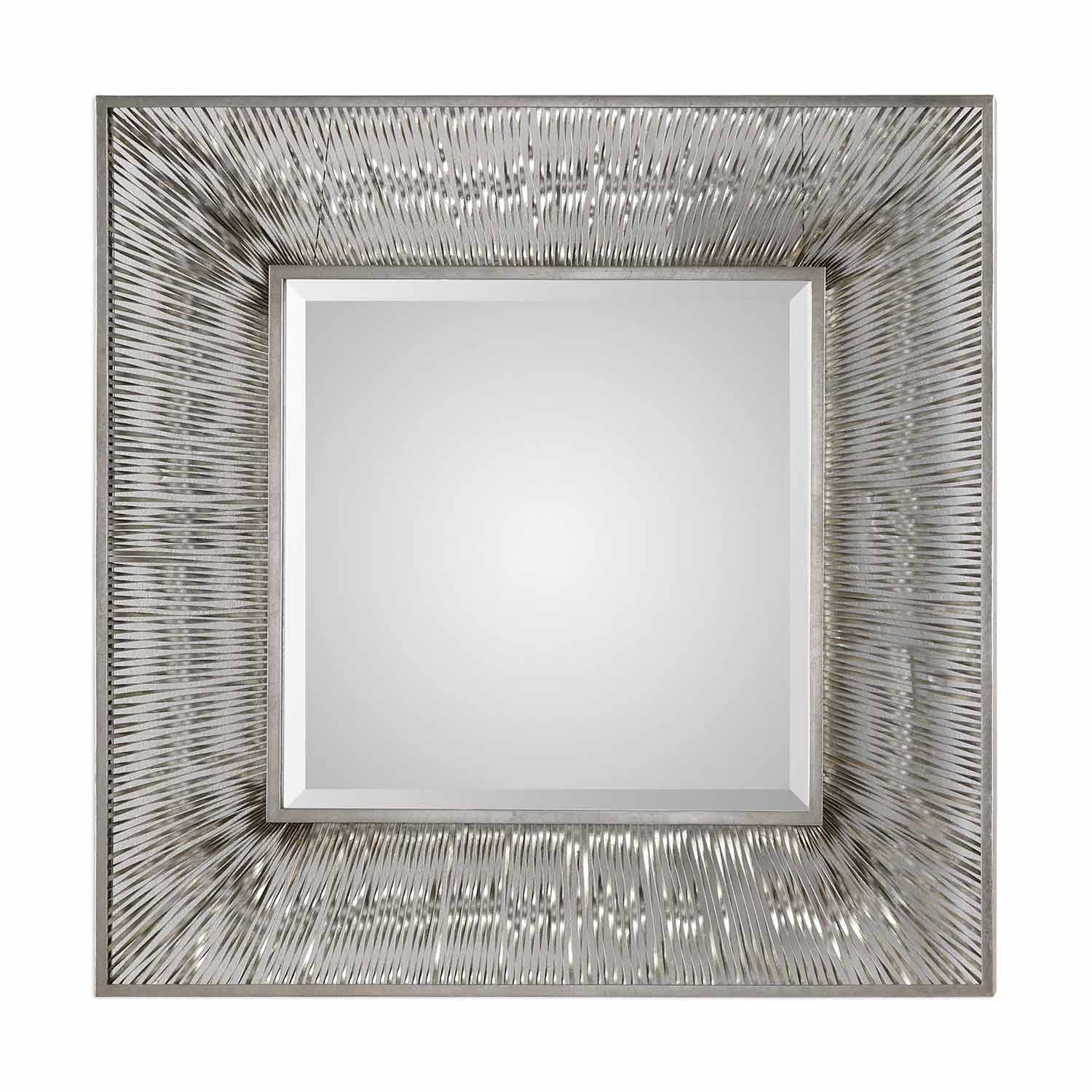 Uttermost Jacenia Square Mirror - Silver