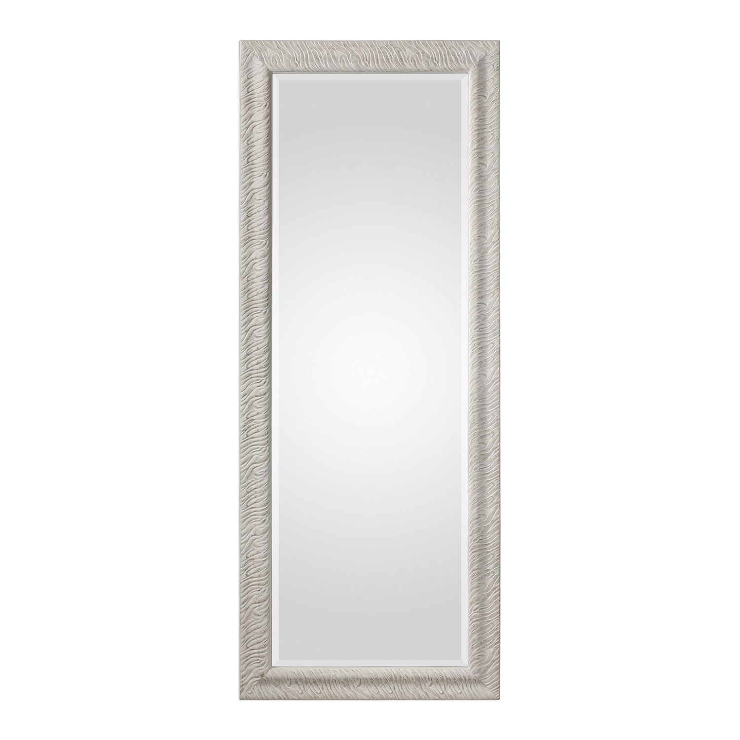 Uttermost Pateley Wood Mirror - Aged White