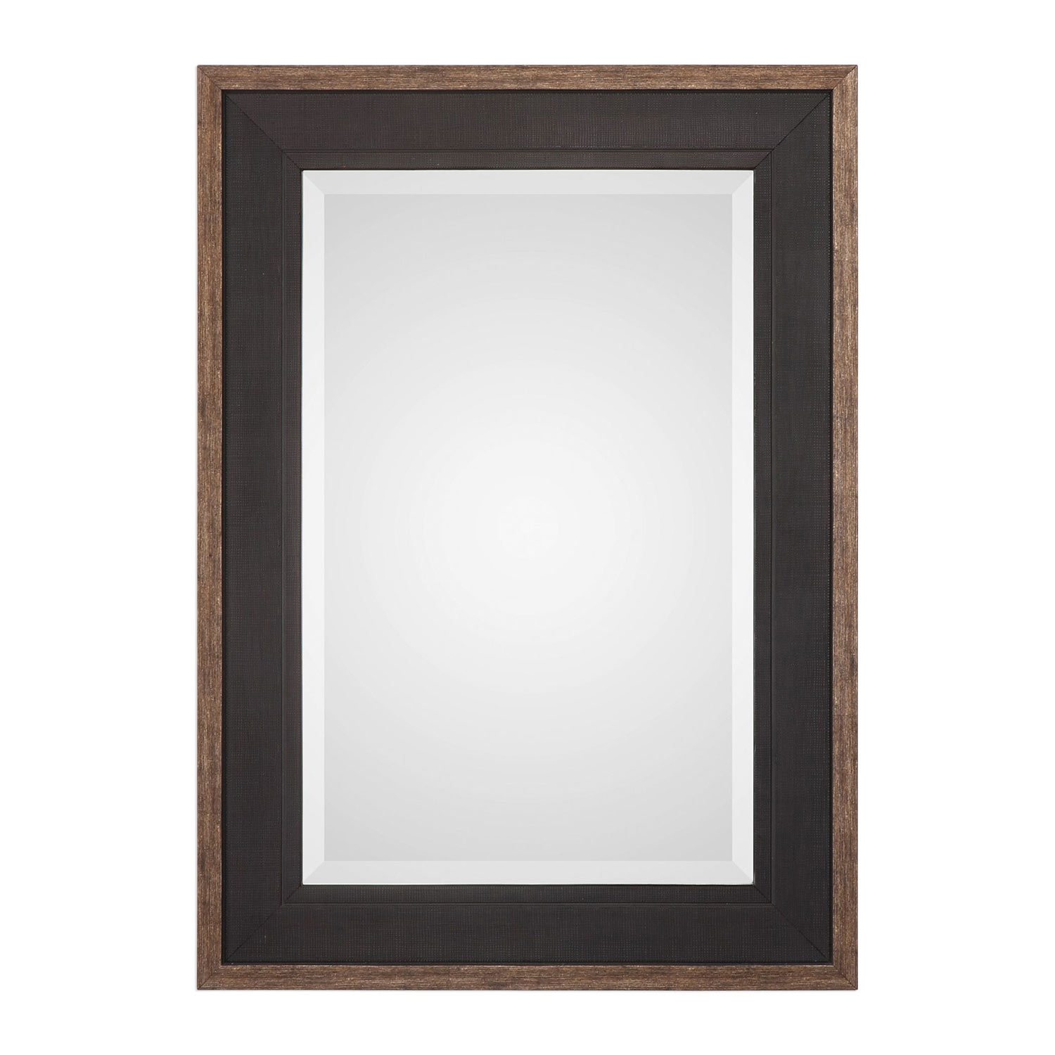 Uttermost Staveley Mirror - Rustic Black