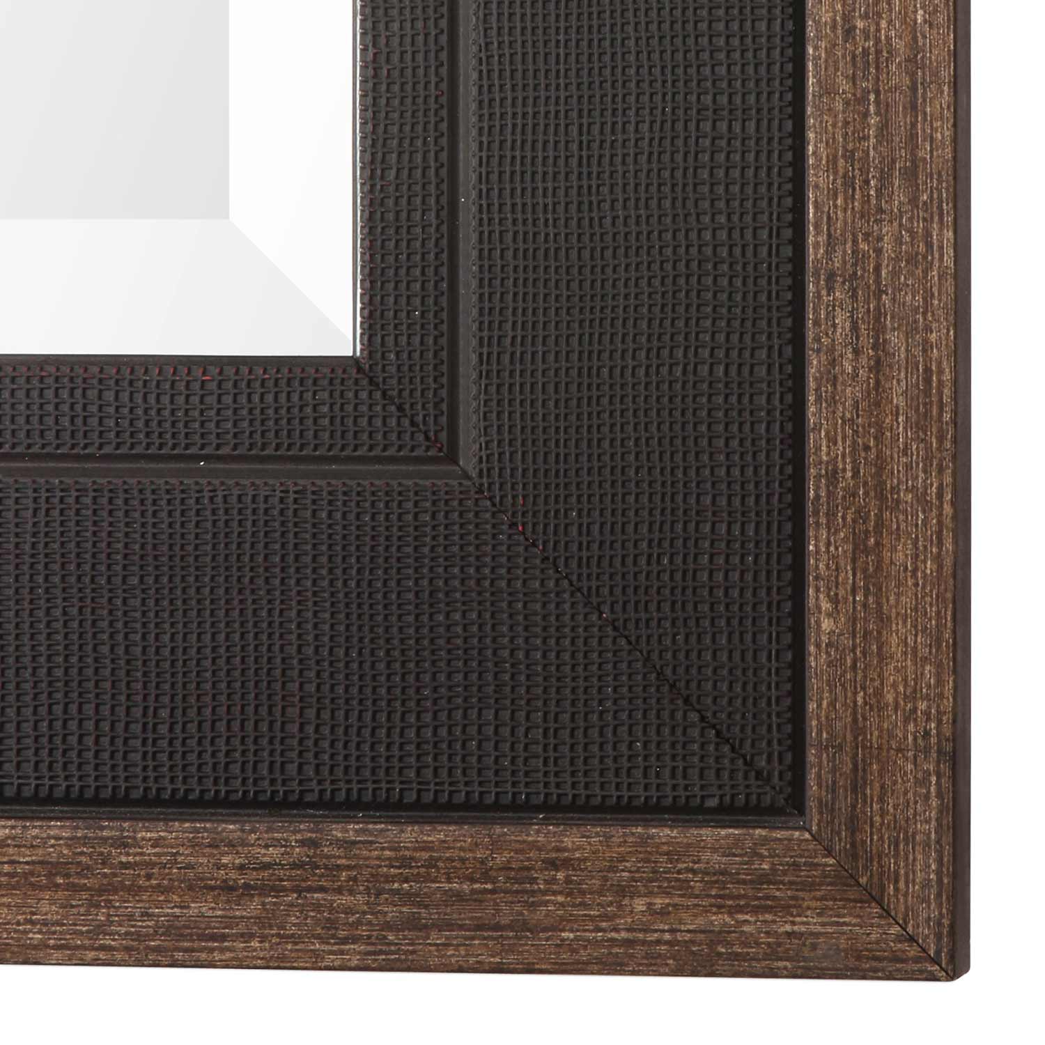 Uttermost Staveley Mirror - Rustic Black