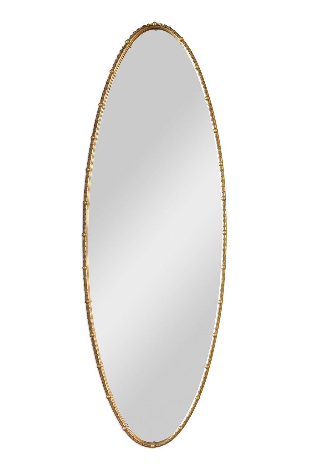Uttermost Hadea Oval Mirror - Gold