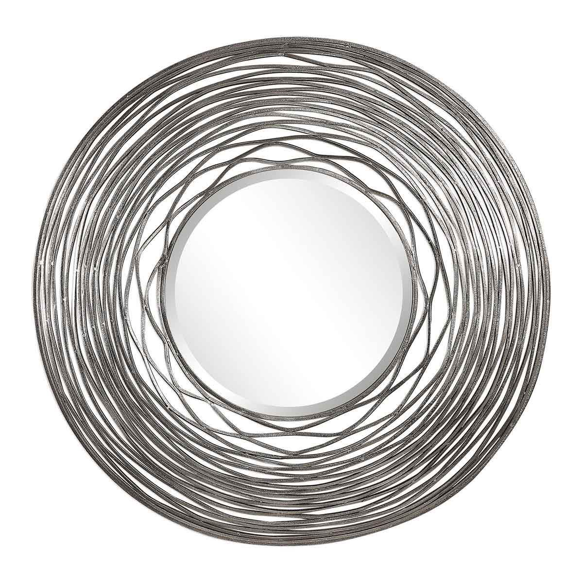 Uttermost Galtero Round Mirror - Silver