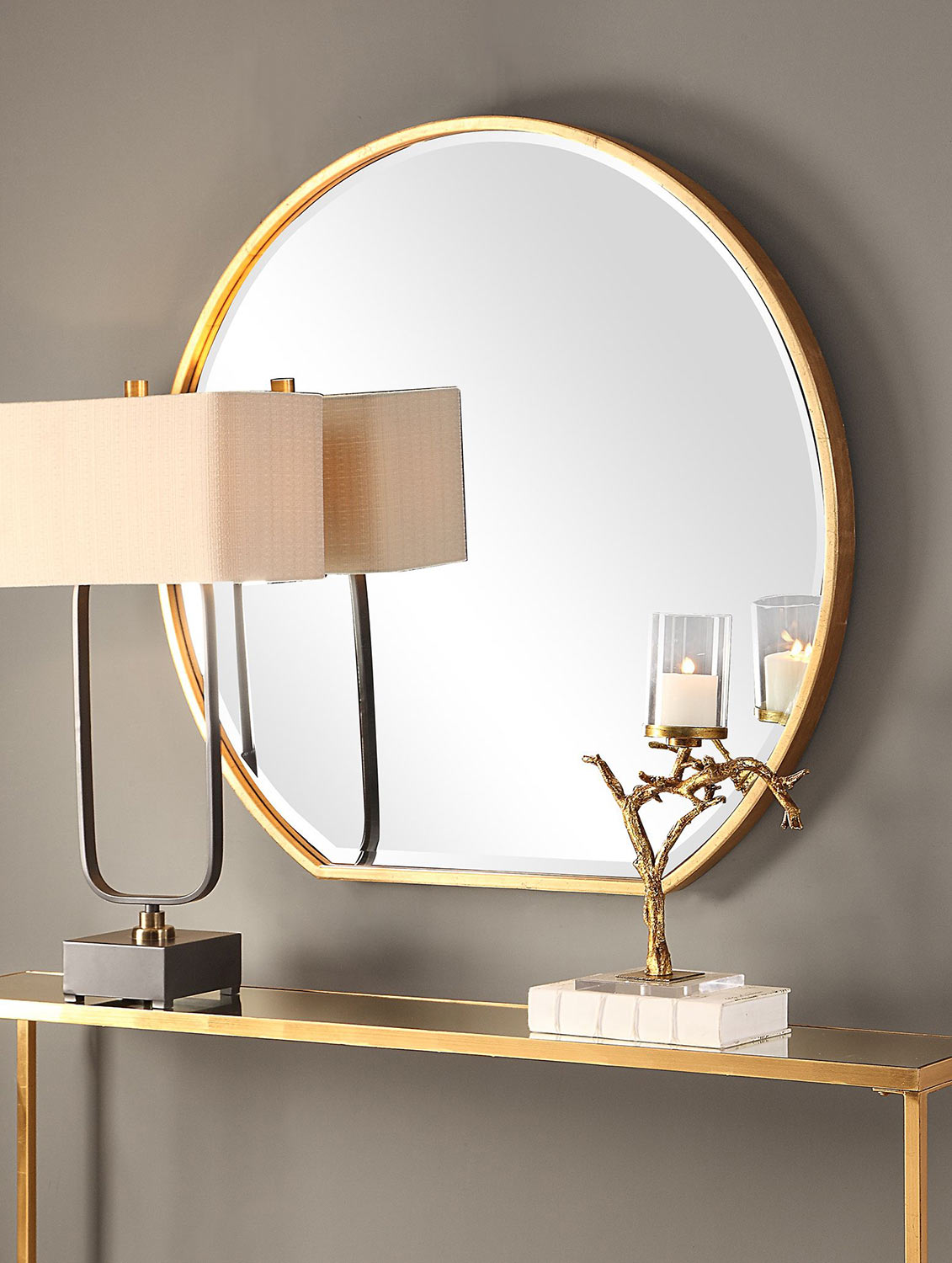 Uttermost Cabell Mirror - Gold