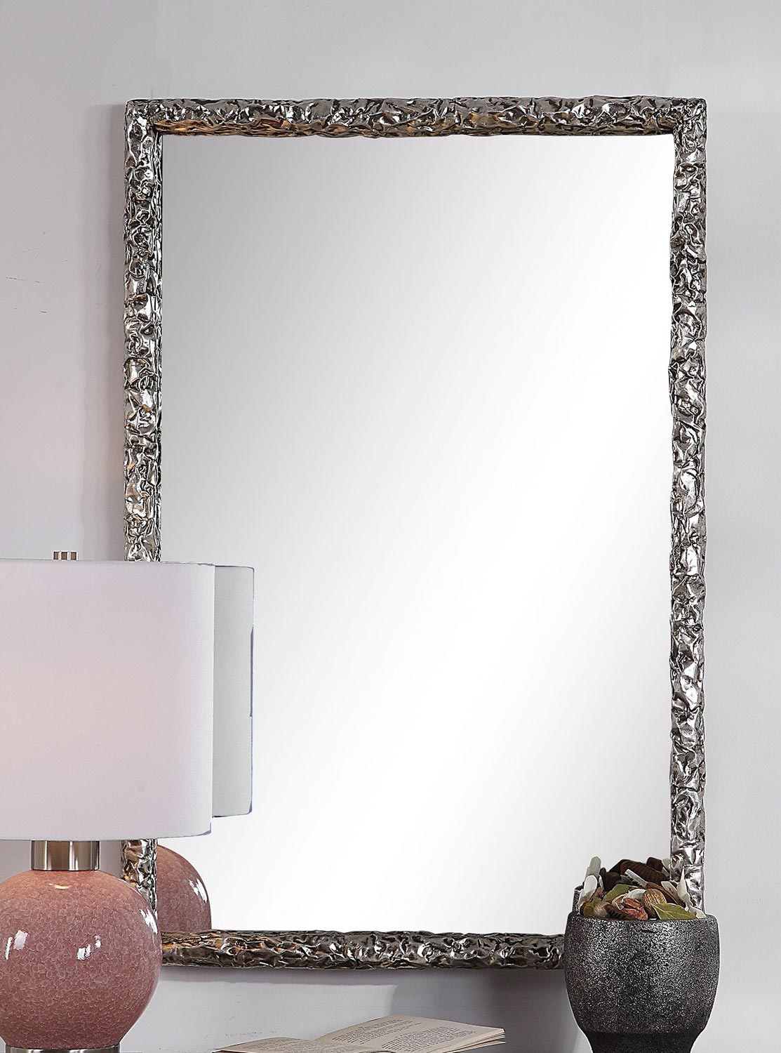 Uttermost Greer Vanity Mirror - Silver
