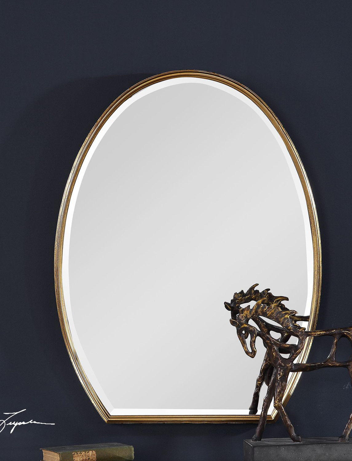 Uttermost Kenzo Modified Oval Mirror