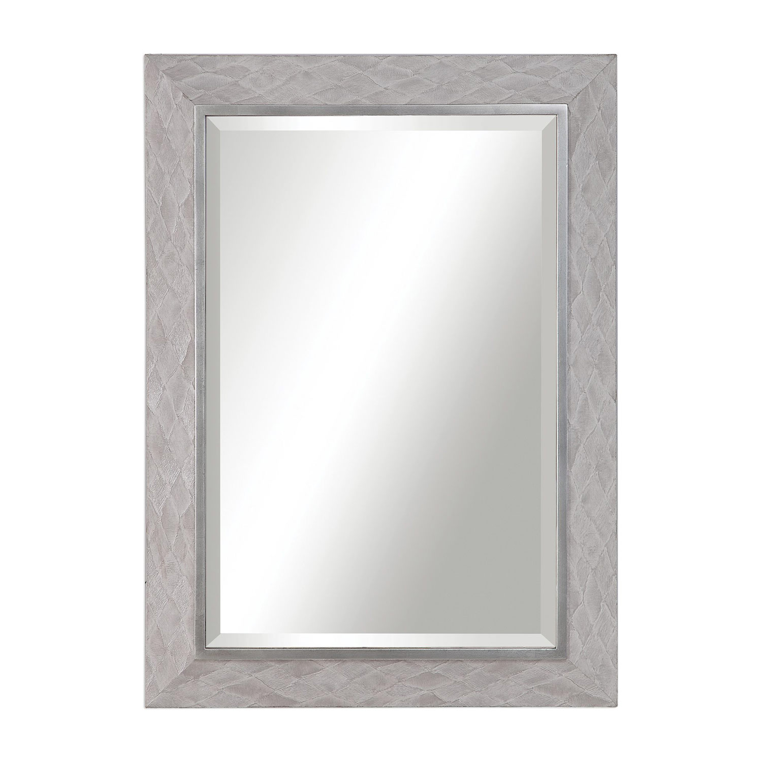 Uttermost Johnston Argyle Mirror - Gray