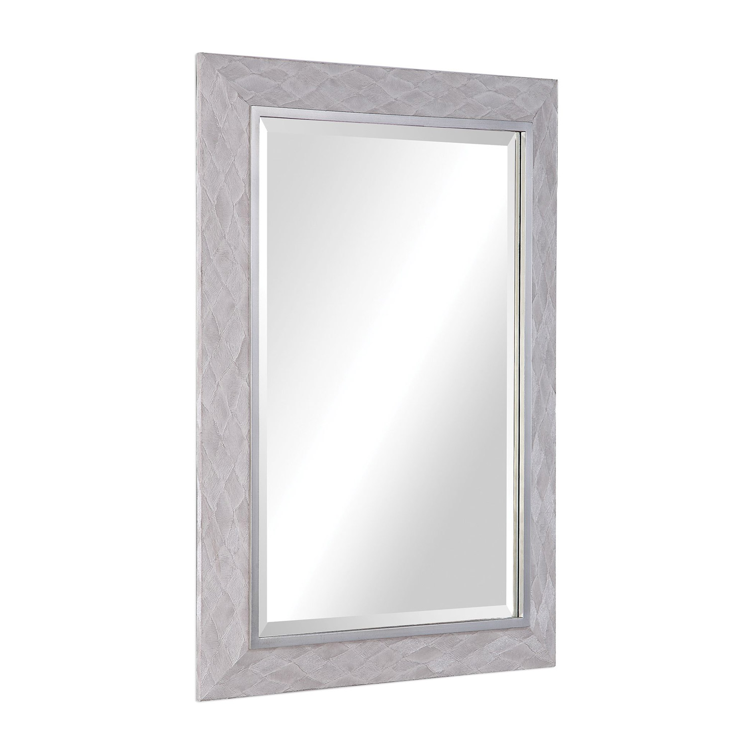 Uttermost Johnston Argyle Mirror - Gray