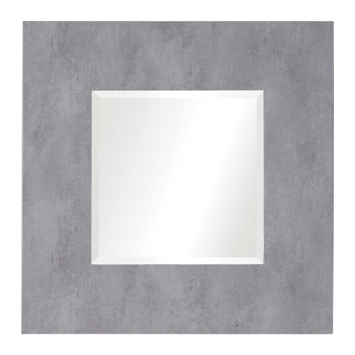 Uttermost Rohan Square Mirror - Light Gray