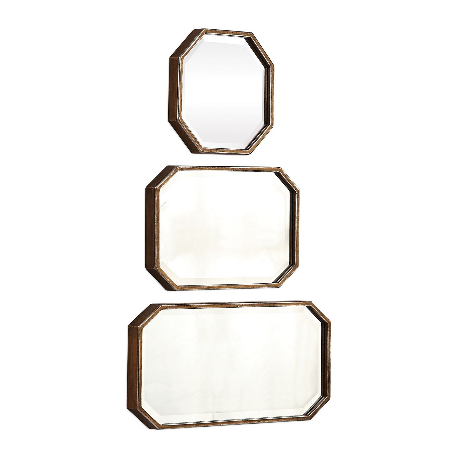 Uttermost Trois Mirrors - Set of 3 - Gold