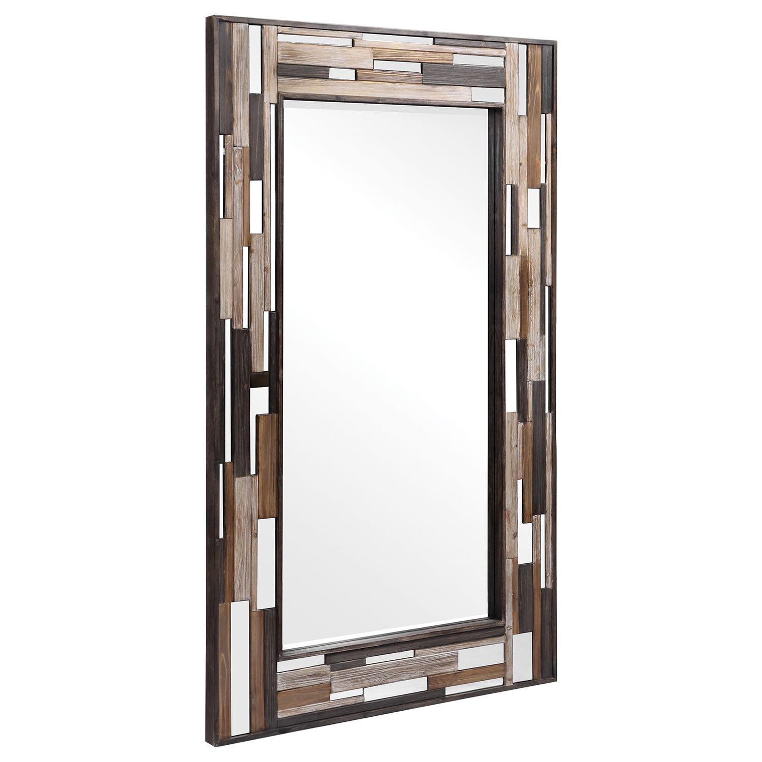 Uttermost Zevon Wooden Mirror