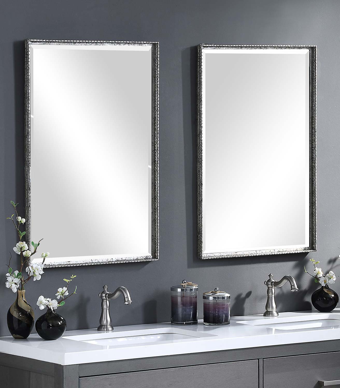 Uttermost Callan Vanity Mirror - Silver