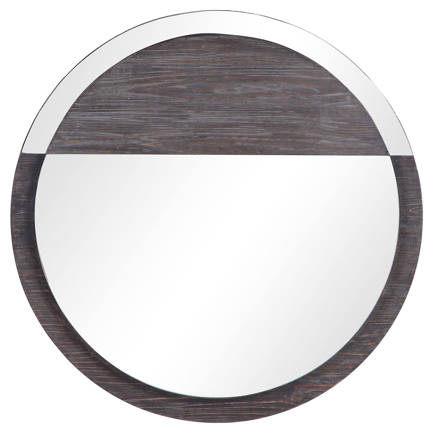 Uttermost Tajitu Modern Round Mirror Uttermost-09601 at Homelement.com