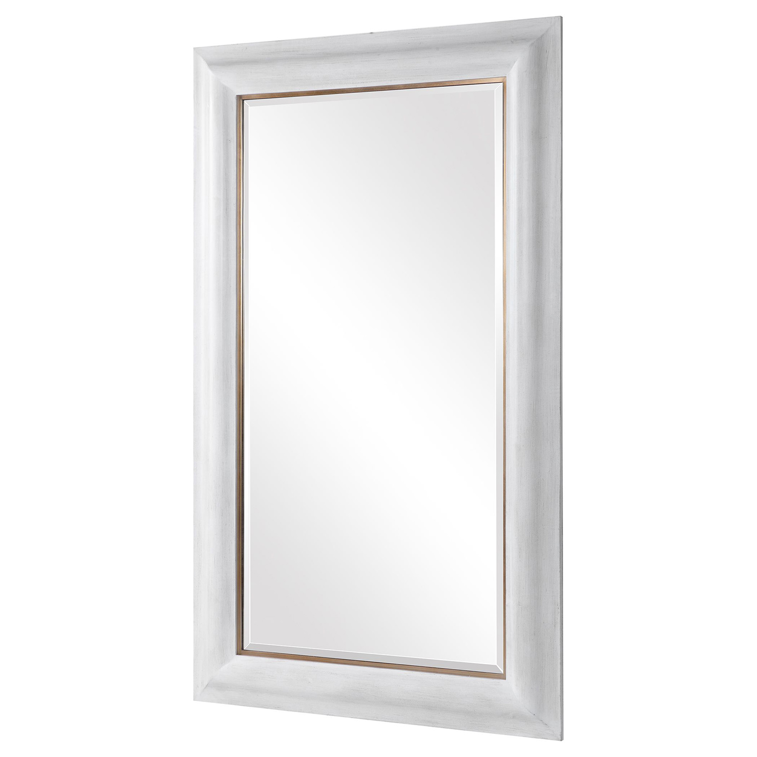 Uttermost Piper Large Mirror - White