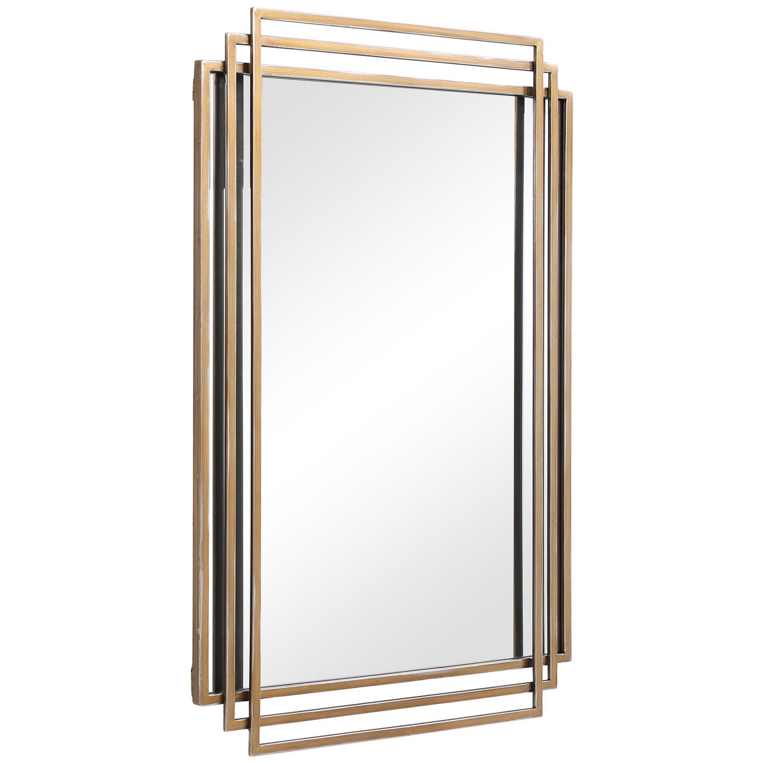 Uttermost Amherst Mirror - Brushed Gold
