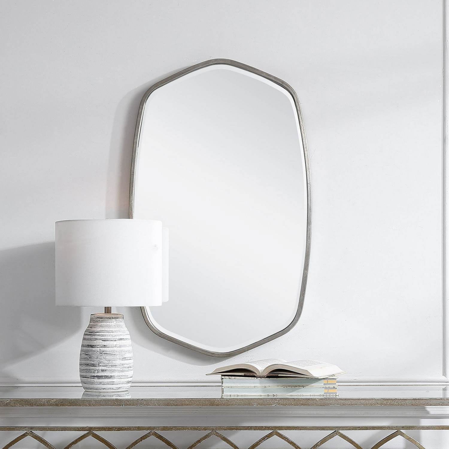 Uttermost Duronia Mirror - Brushed Silver