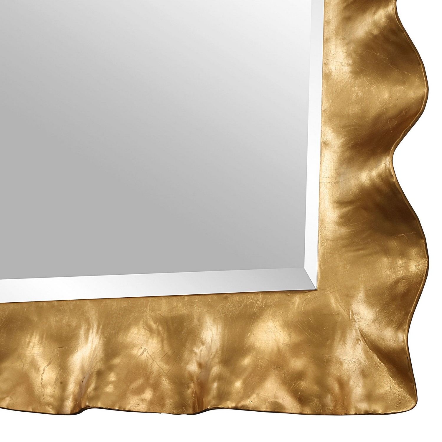 Uttermost Haya Scalloped Mirror - Gold