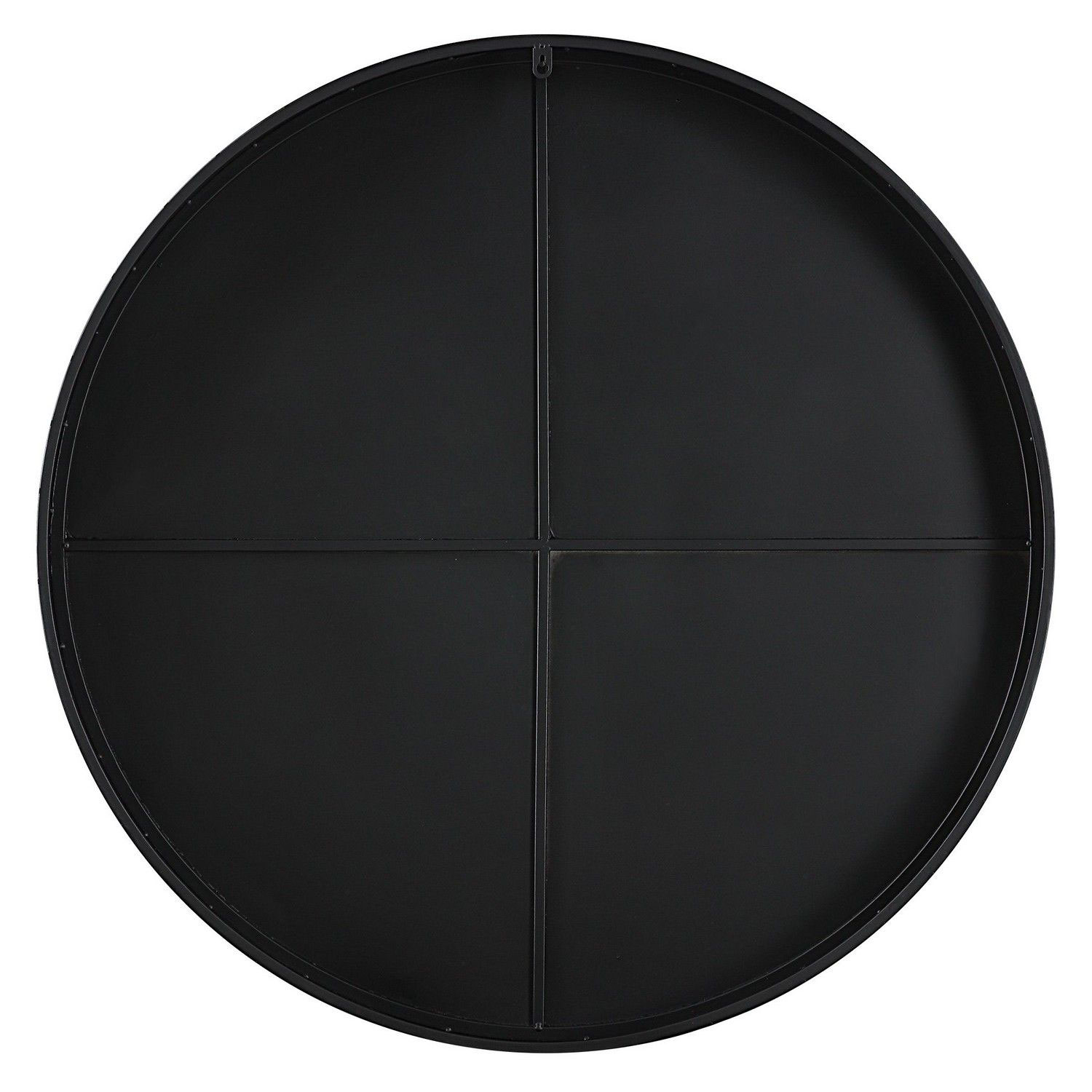 Uttermost Cerelia Round Mirror - Black