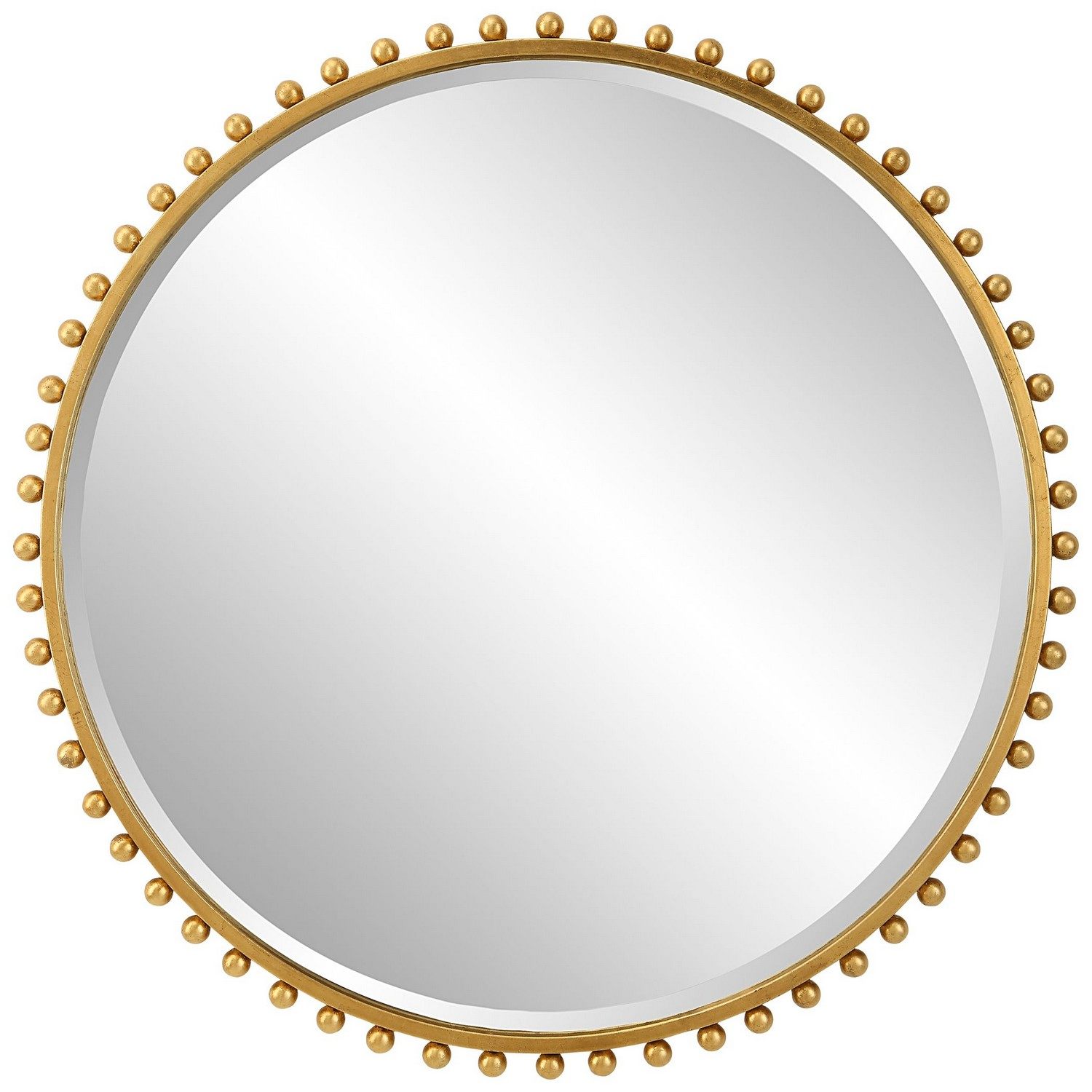 Uttermost Taza Round Mirror - Gold