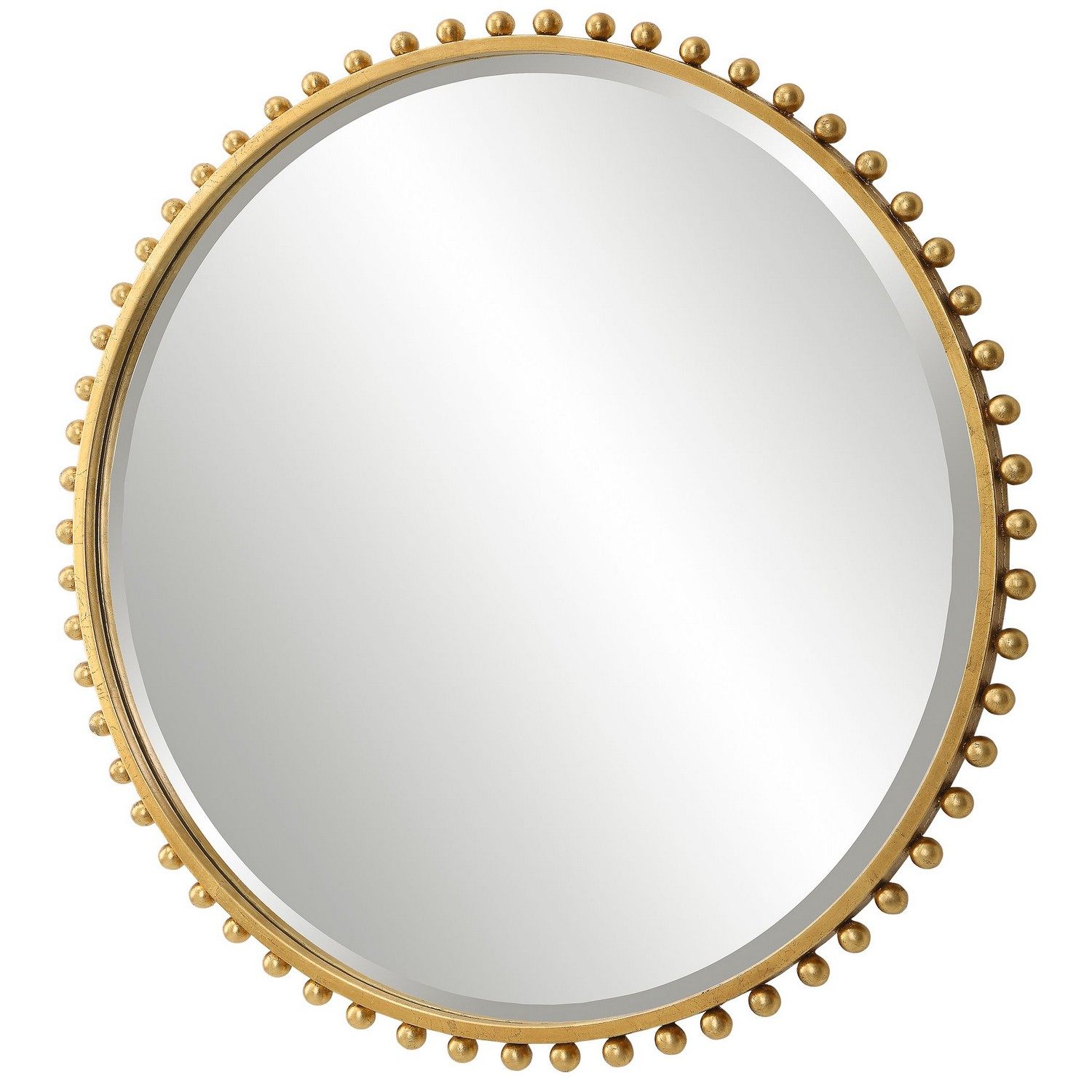Uttermost Taza Round Mirror - Gold