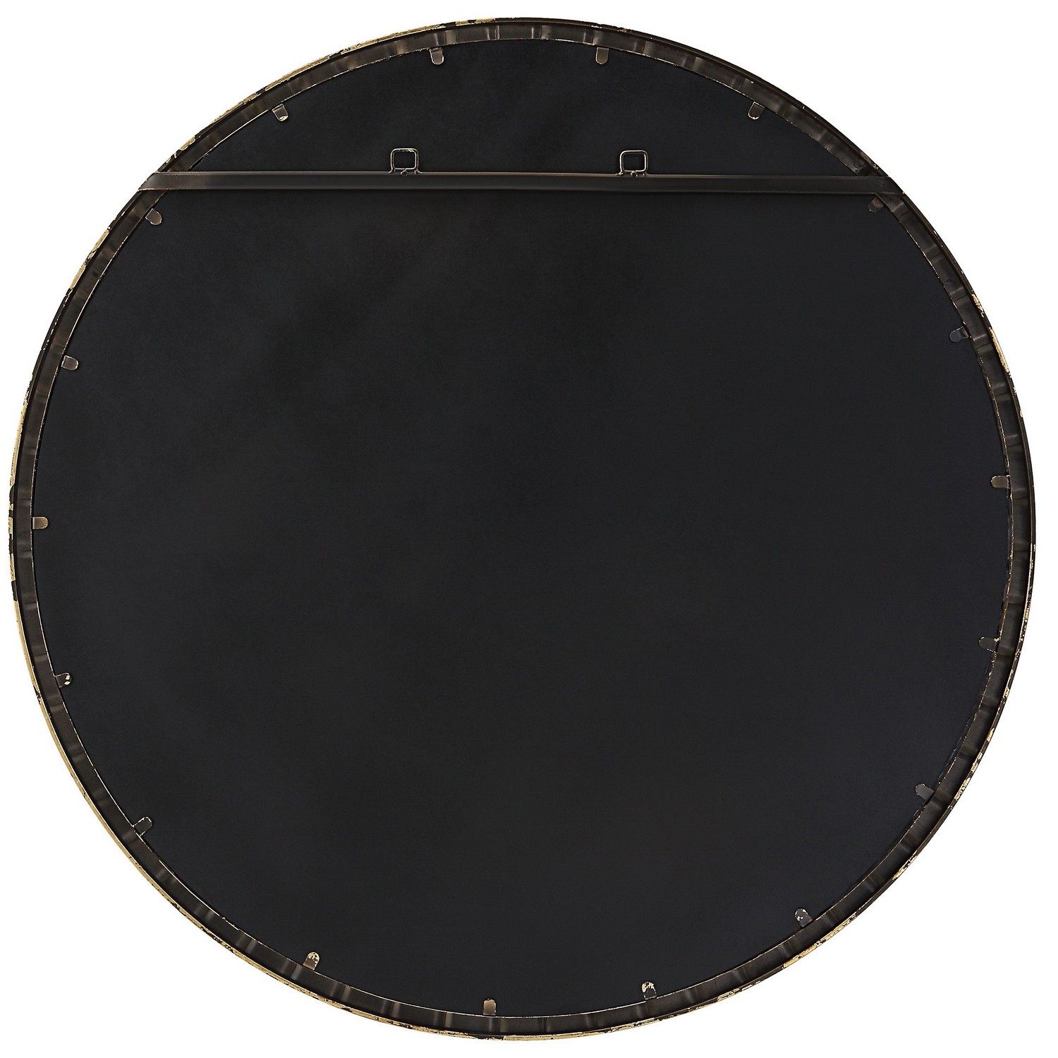 Uttermost Dandridge Round Mirror - Gold