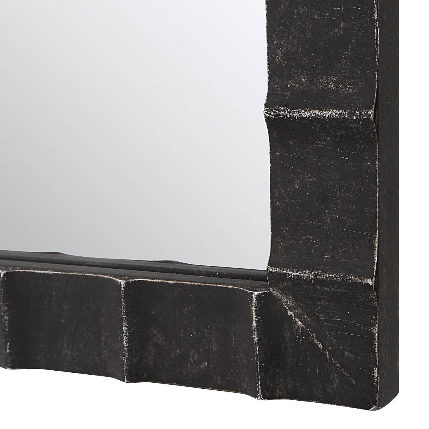 Uttermost Dandridge Arch Mirror - Black