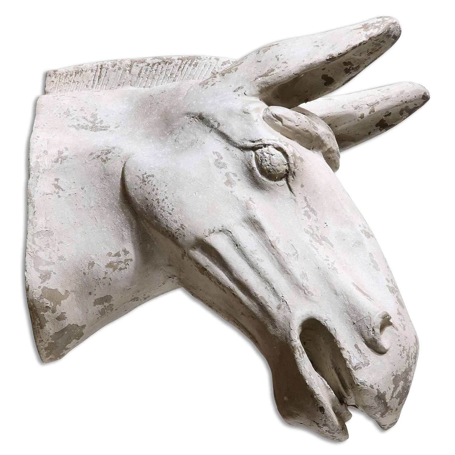 Uttermost Horse Head Plaque Metal Wall Art UTTERMOST13915 at
